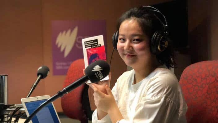 Korean-born jazz drummer Chloe Kim 