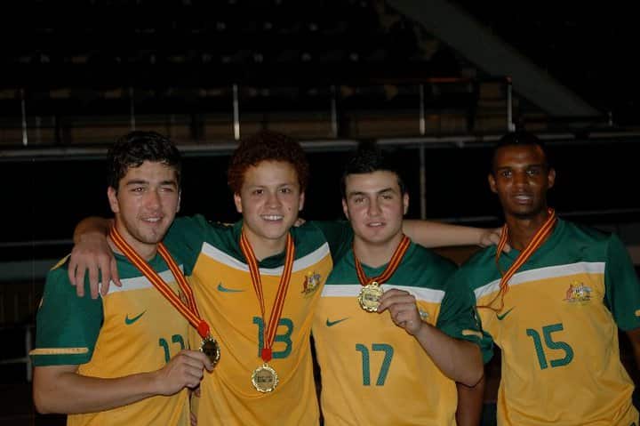 Green and gold Kamal