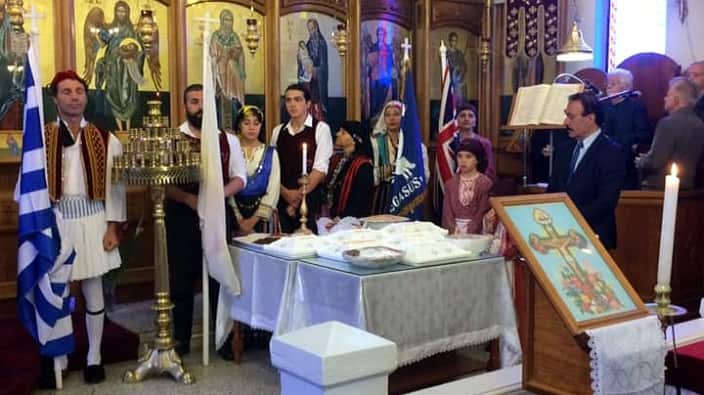 Melbourne's Cypriots commemorated the 1st of April 1955 anniversary. 