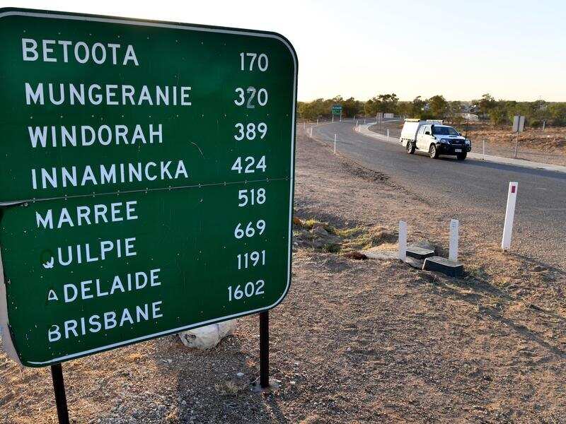 File image of Eyre Developmental Road in outback Queensland