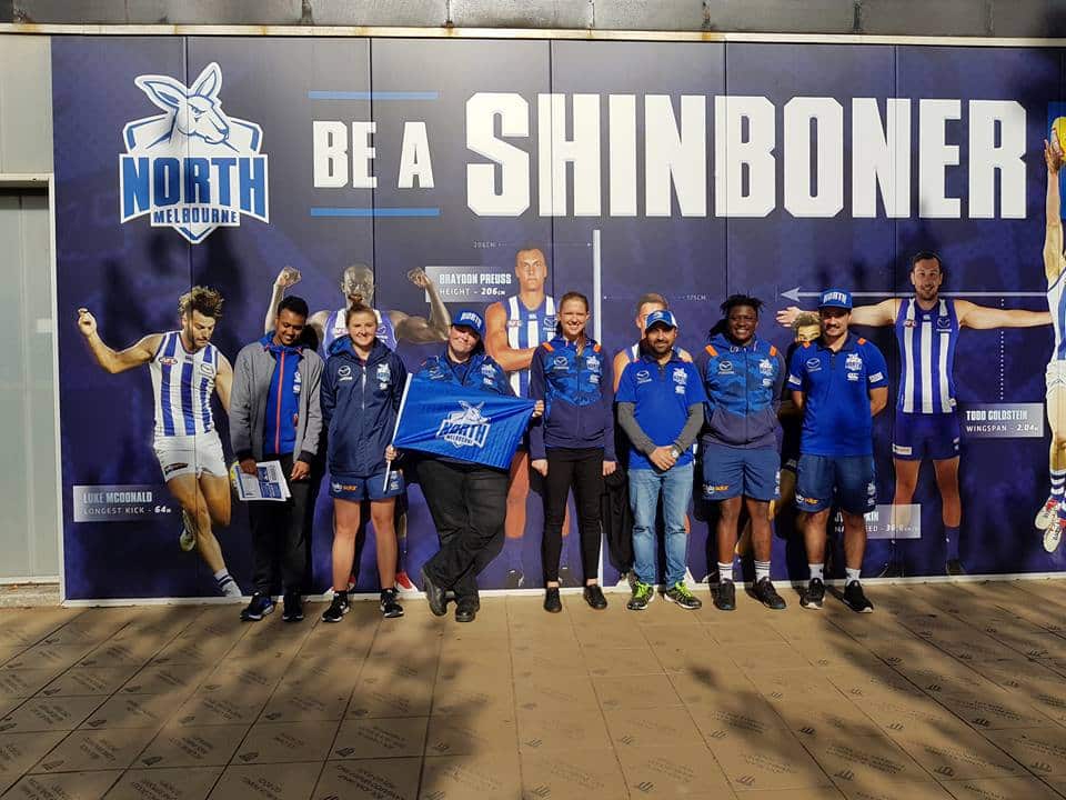 Volunteers of Welcome to AFL event