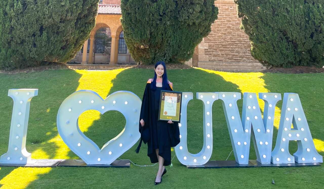 在西澳中國留學生Jessie Xie是在疫情爆發後經第三國返回澳洲的第一批留學生之一。