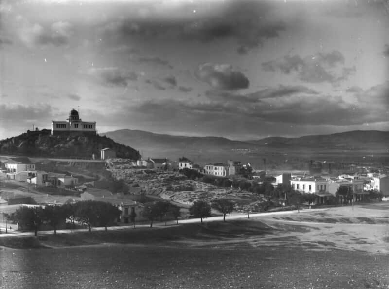 This photograph was taken by Nicholson Museum curator William J Woodhouse in Greece between 1890 and 1935.
