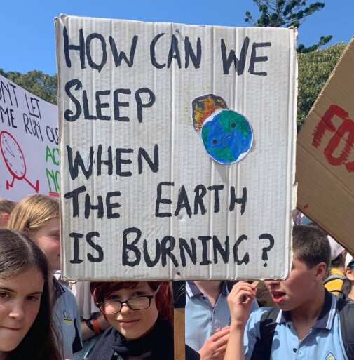 Thousands of protesters gathered in Sydney.