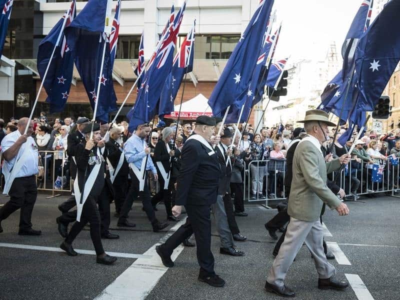 Anzac Day march, Perth