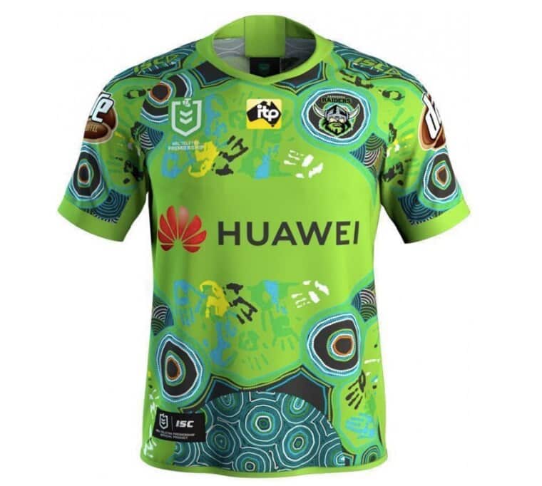 'The 2019 Canberra Raiders Indigenous jersey is a celebration of diversity and reconciliation. '
