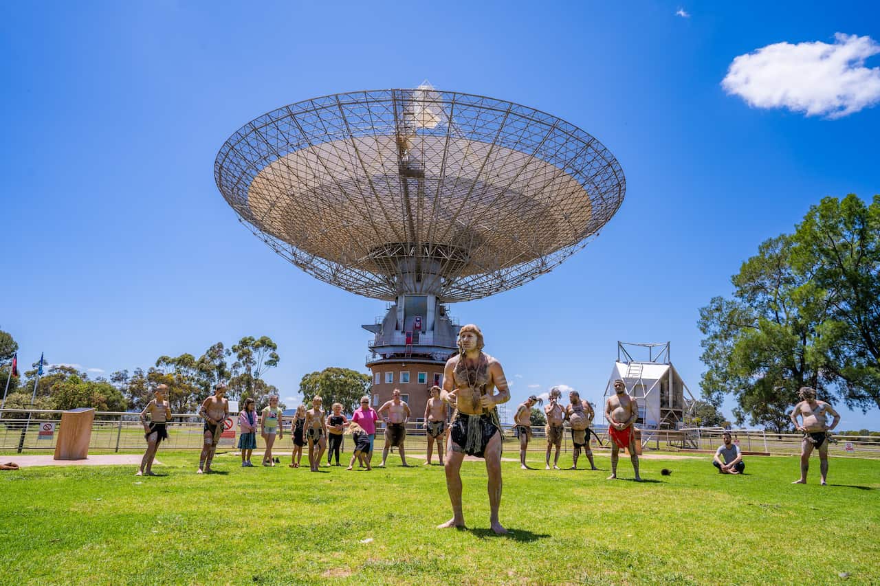 The Parkes radio telescope has been named Murriyang.
