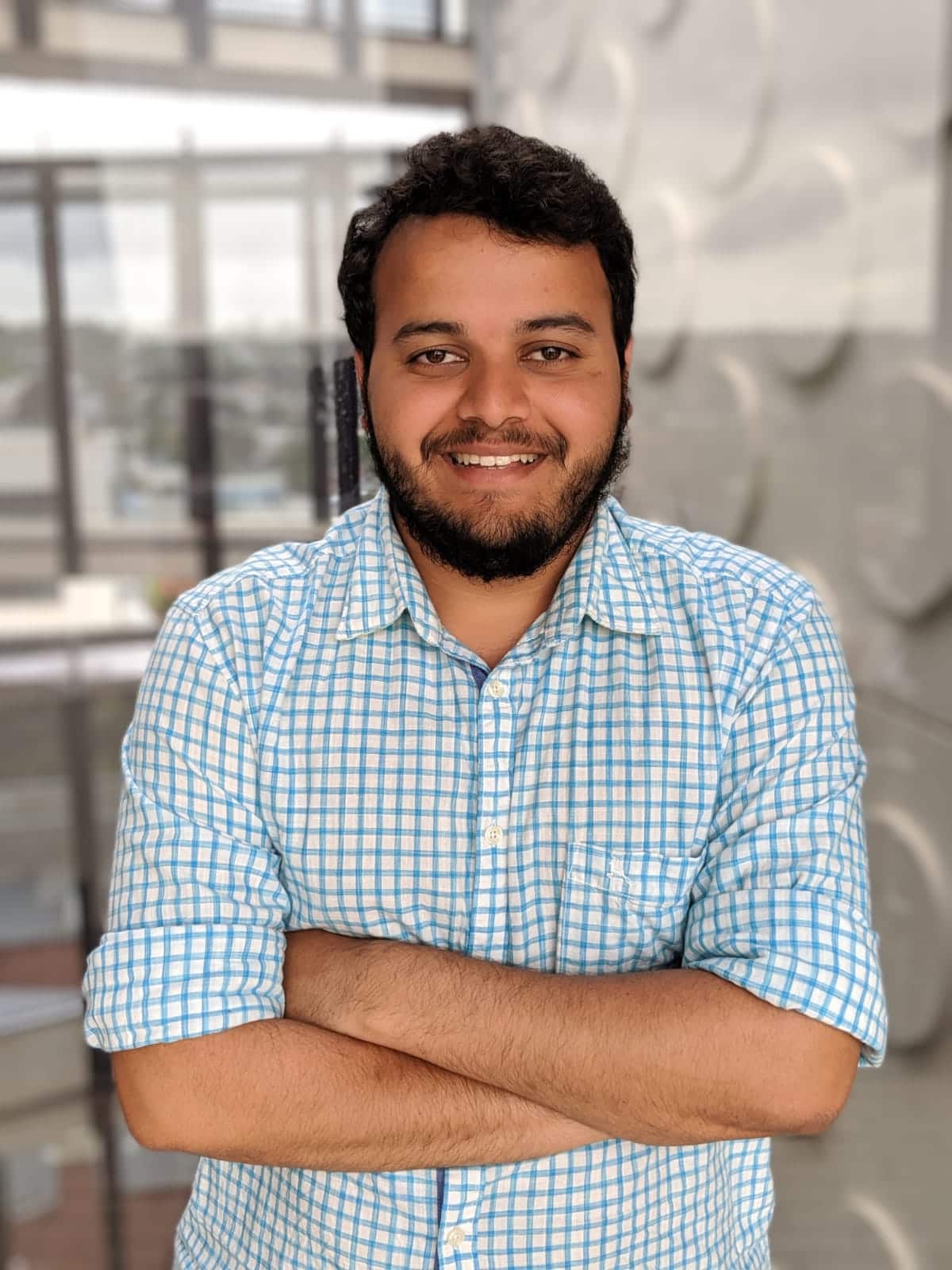 International student Varun Kale. 