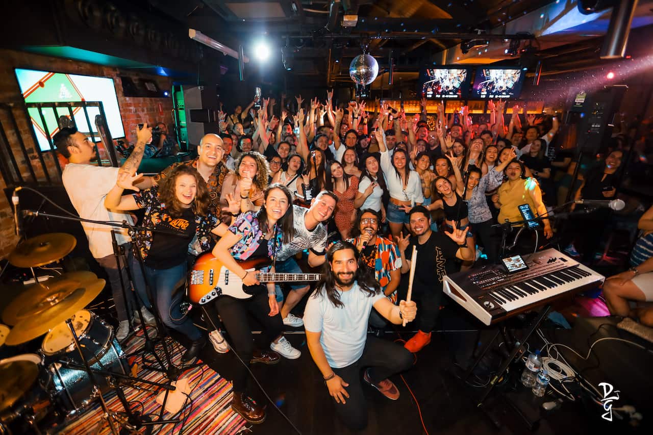Participants of concert "Cultura Rock" in Melbourne, December 2021