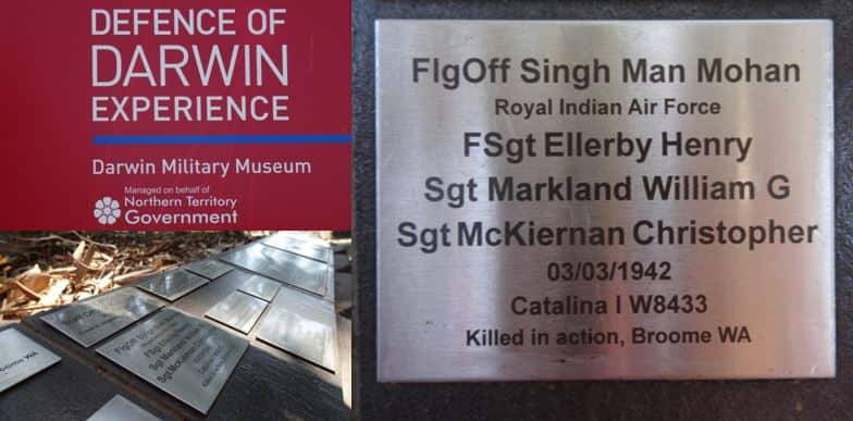 Man Mohan Singh is commemorated at the Darwin Military Museum