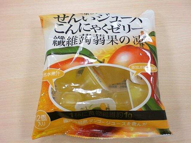 TRIKO - Fibrous Juice Jelly (grape, peach, mango flavours)