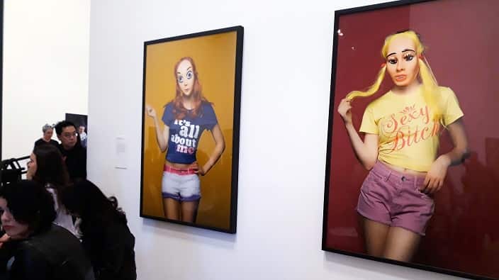 In Melbourne's NGV exhibition "Olympia".