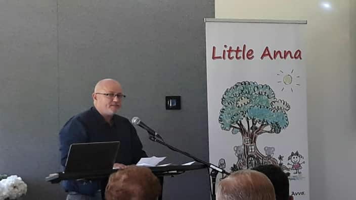 The Principal of the Greek Community of Melbourne's Language and Culture Schools, Mr Manos Tzimpragos. 