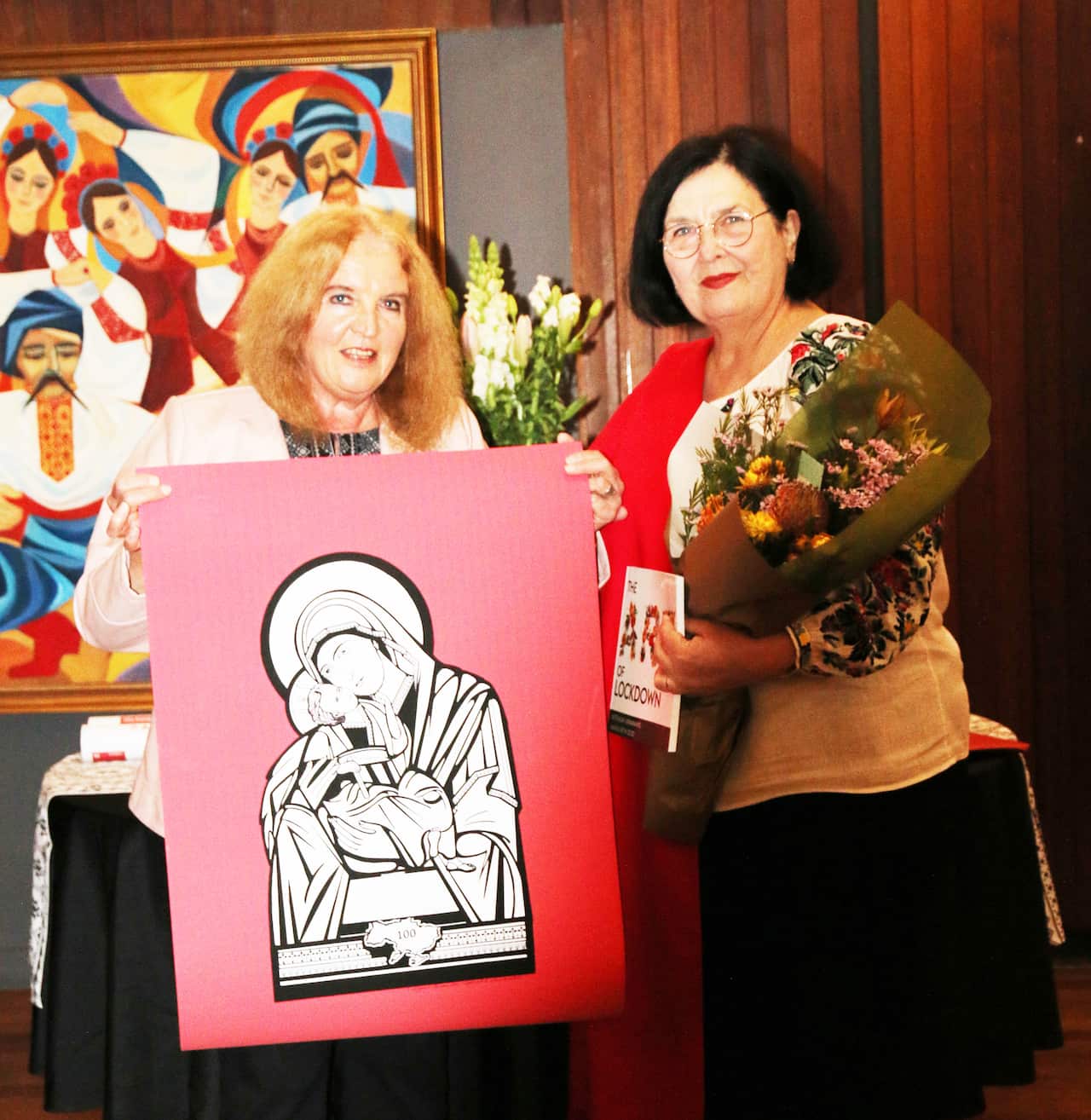 Ms M Jarocky and Ms O Kulinich.