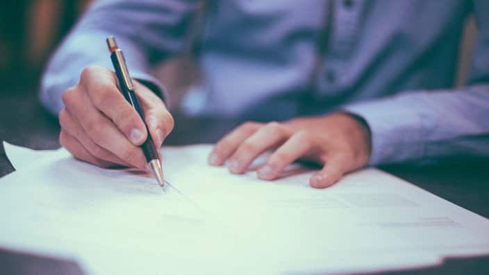 Witnessing signature