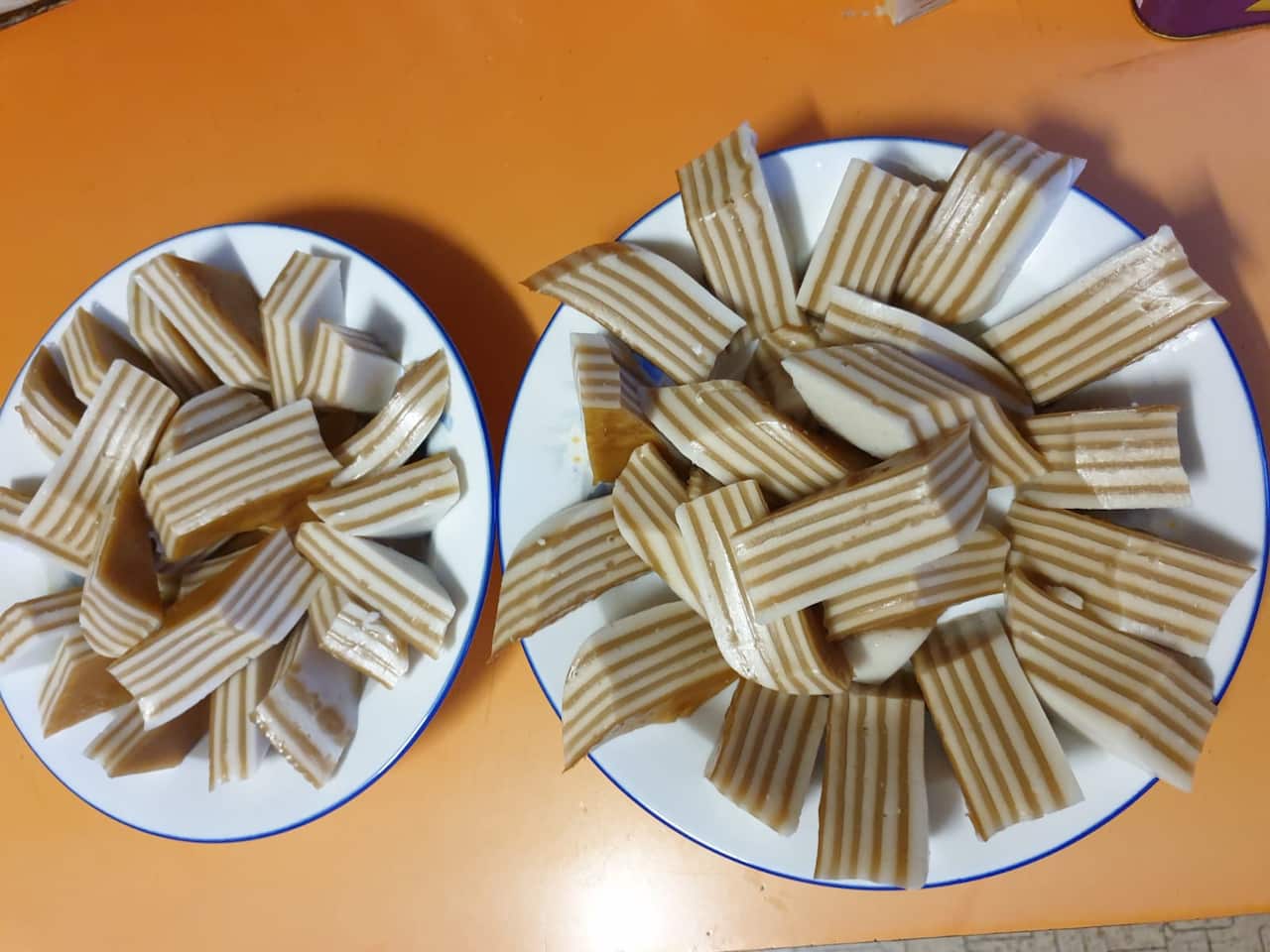 椰汁千層年糕New Year Pudding with layers of coconut cream