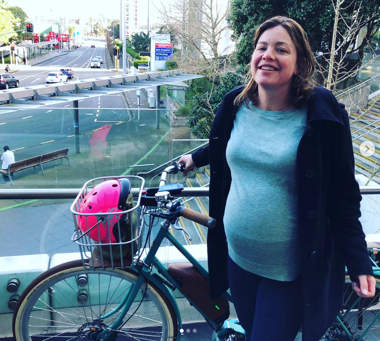 New Zealand's Green Party politician Julie Anne Genter.