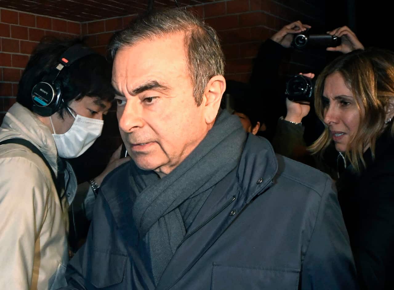 Former Nissan Chairman Carlos Ghosn was bailed on $6.56 million.