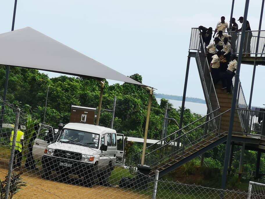 An image from the Manus facility.
