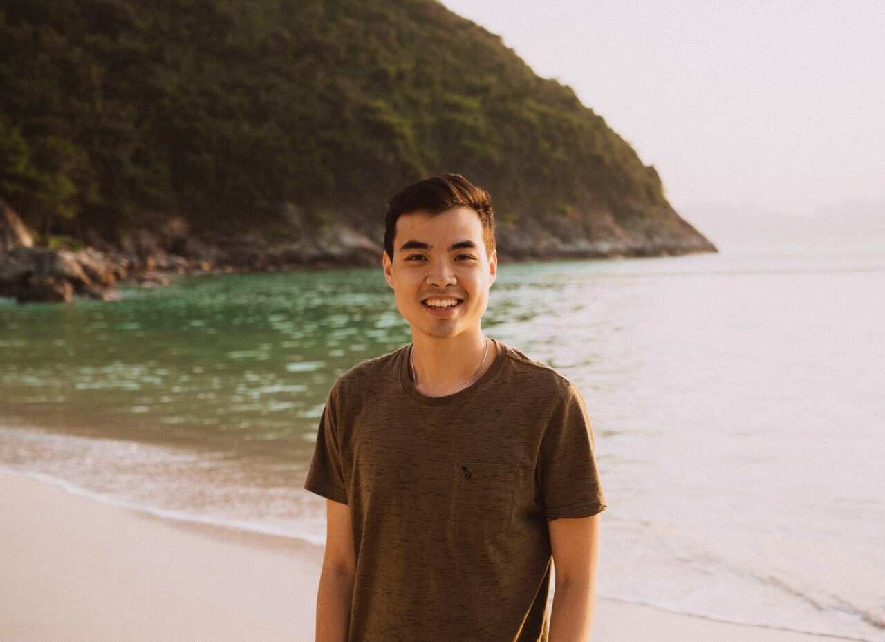 Samuel Goh in Sai Kung, Hong Kong.