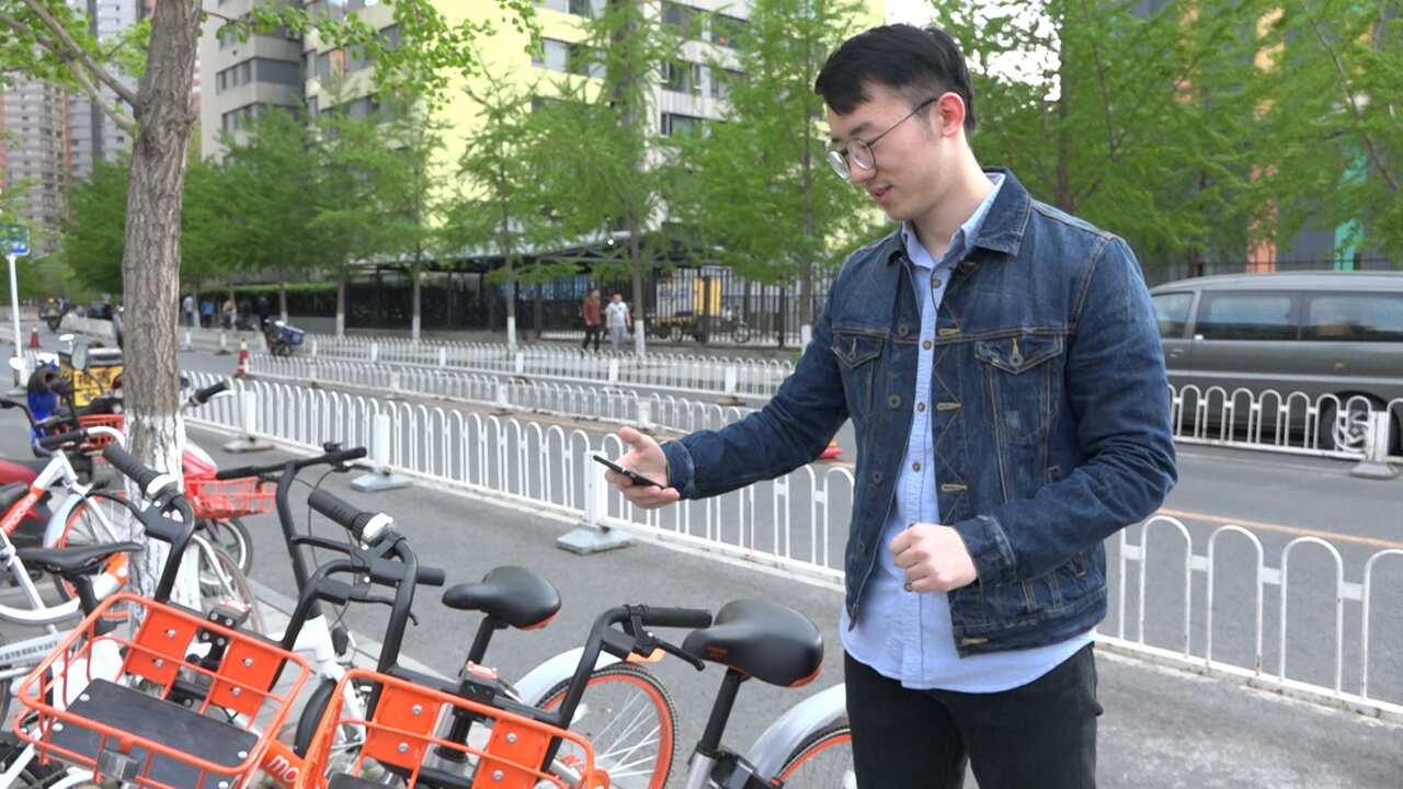 Bike-sharing apps are booming in China
