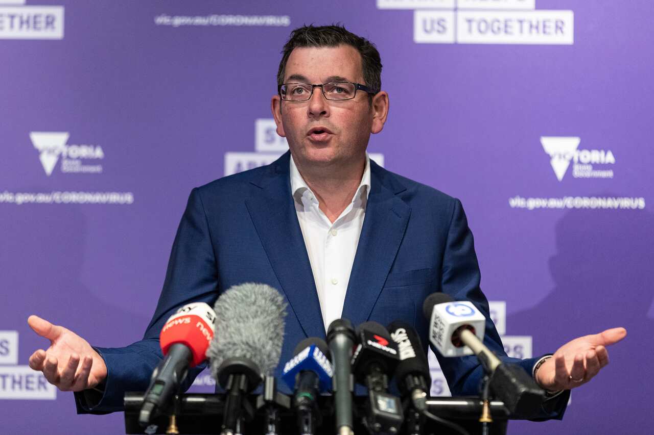 Victorian Premier Daniel Andrews.