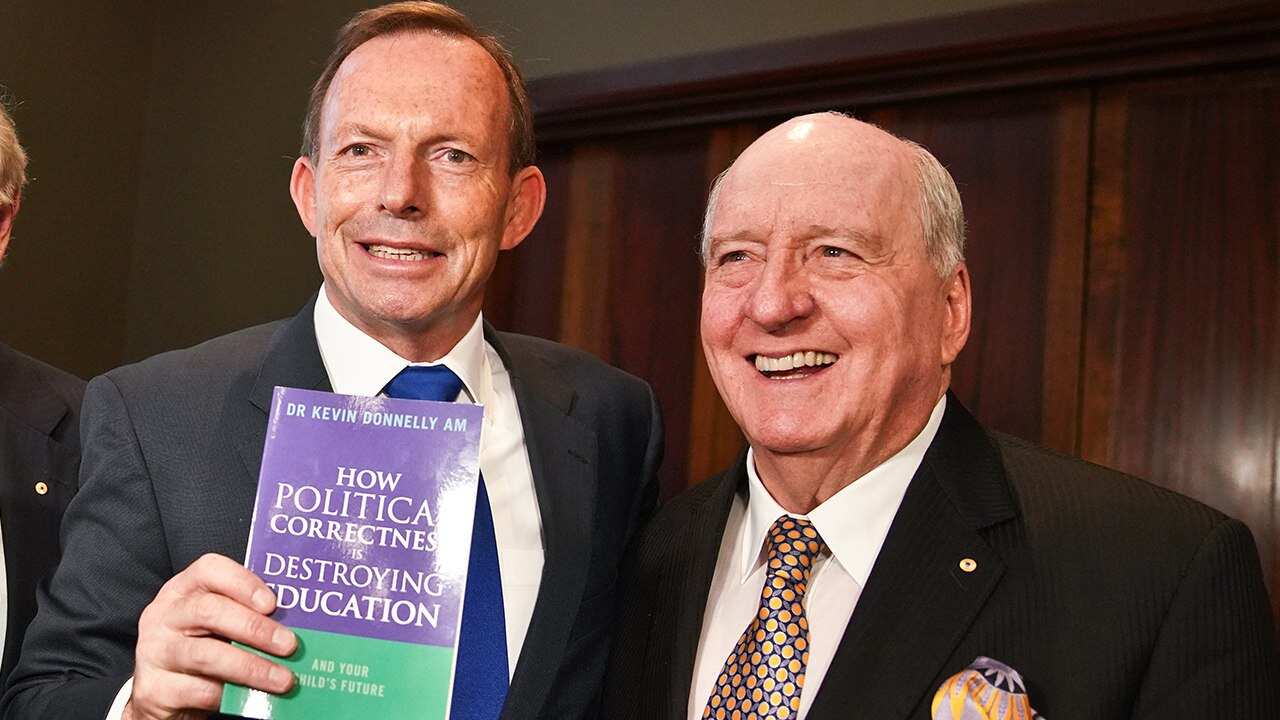 Tony Abbott and Alan Jones