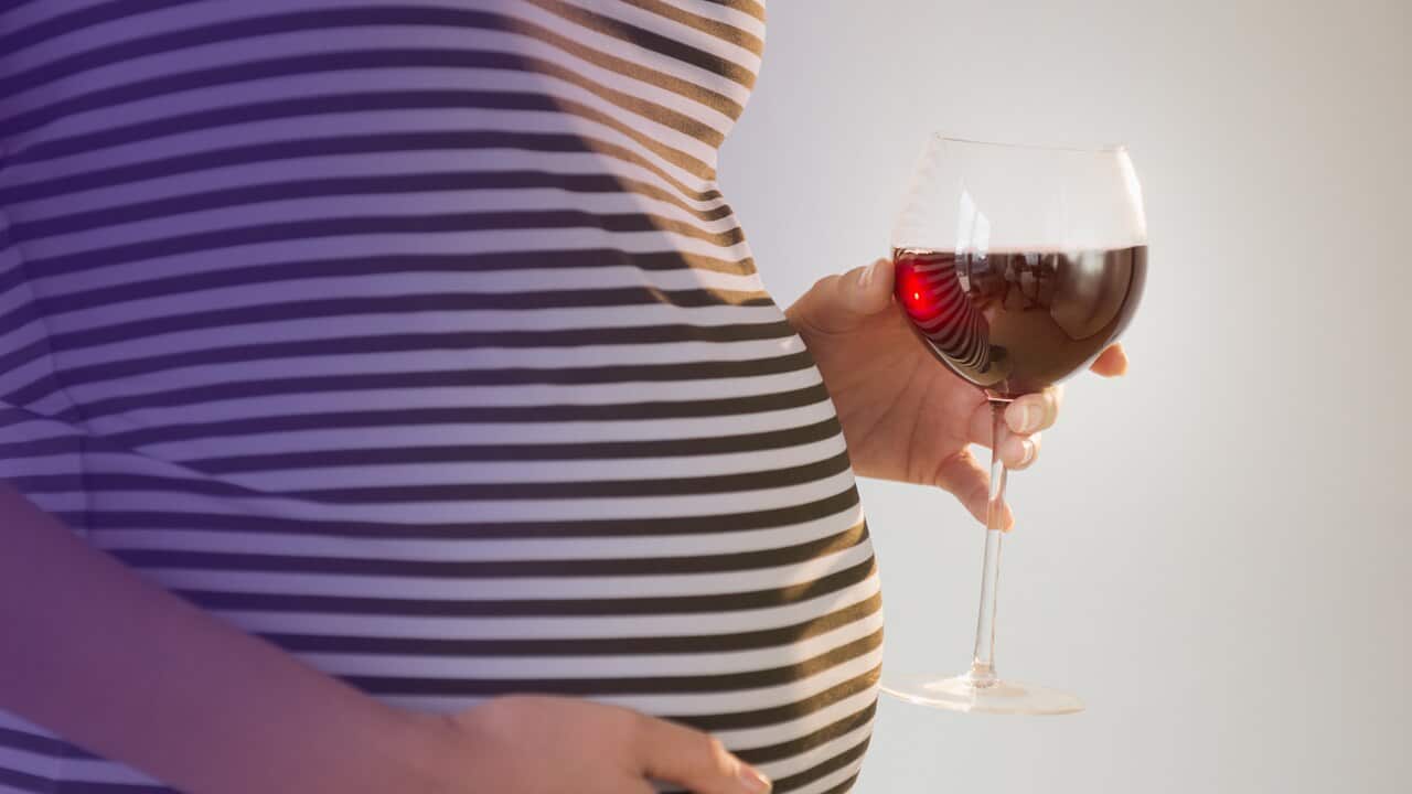 Drinking wine whilst pregnant 