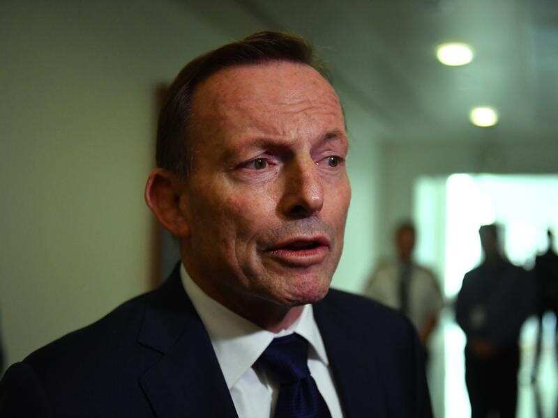 Former prime minister Tony Abbott