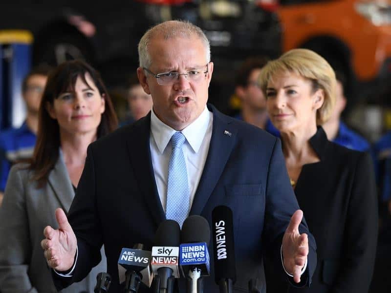 Australian Prime Minister Scott MorrisonScott Morrison has nutted out a deal with Labor about election advertising. 