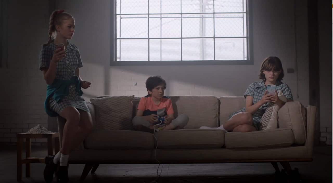 The anti-bullying film was directed by 15-year-old Charlotte McLaverty.