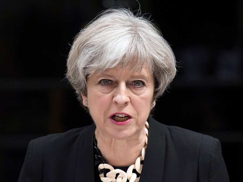 British Prime Minister Theresa May