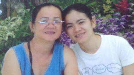 Nguyễn Đặng Minh Mẫn và mẹ chị Đặng Ngọc Minh 