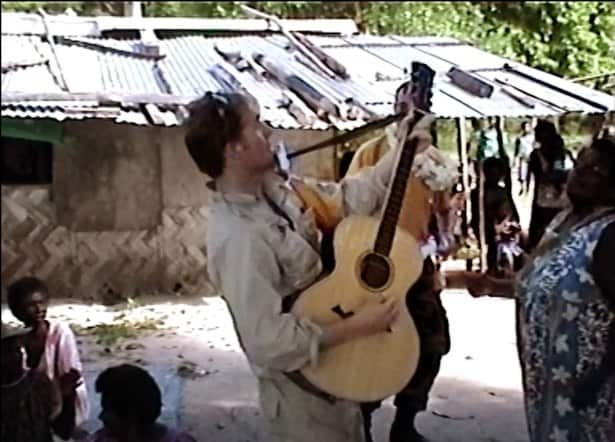 A scene from Soldiers Without Guns