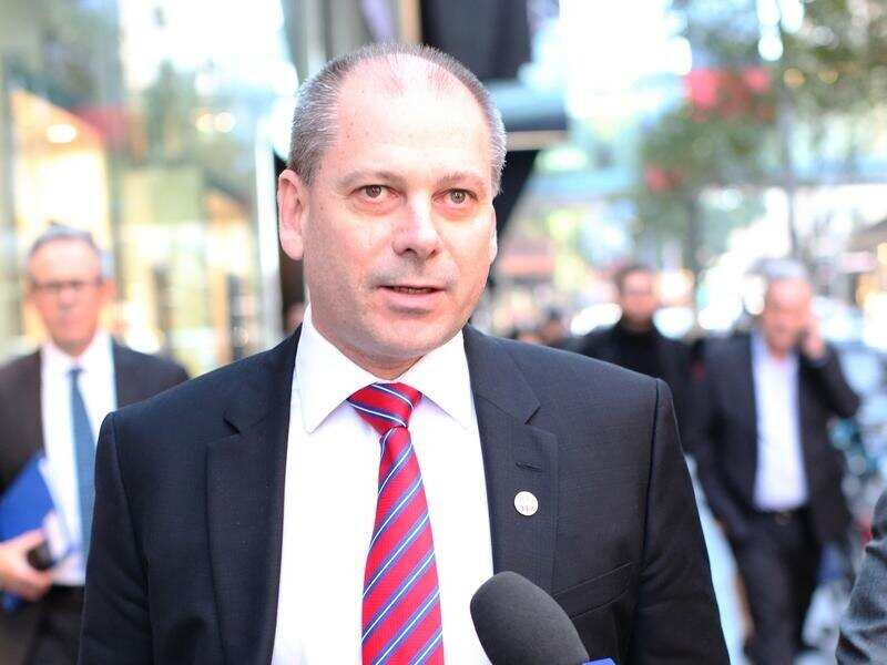 head and shoulder shot of Westpac chief financial officer Peter King