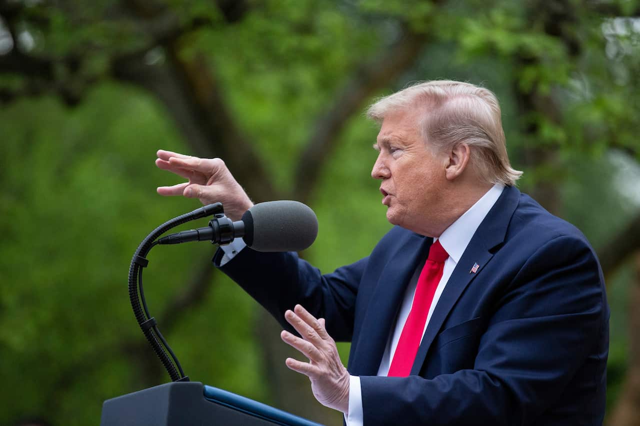 United States President Donald Trump.