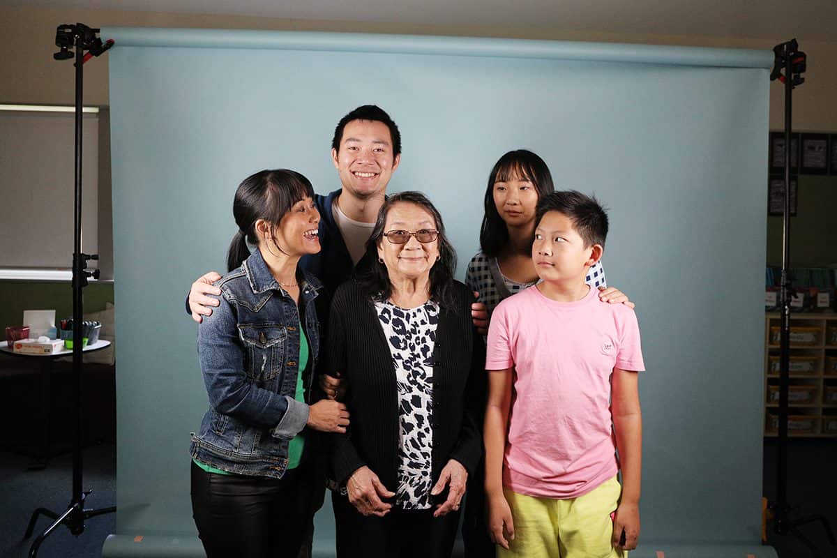 Eric So and other cast members of Meet the Changs.