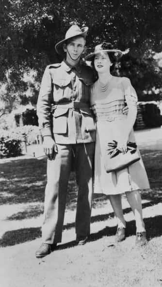 Simper and his wife Irene