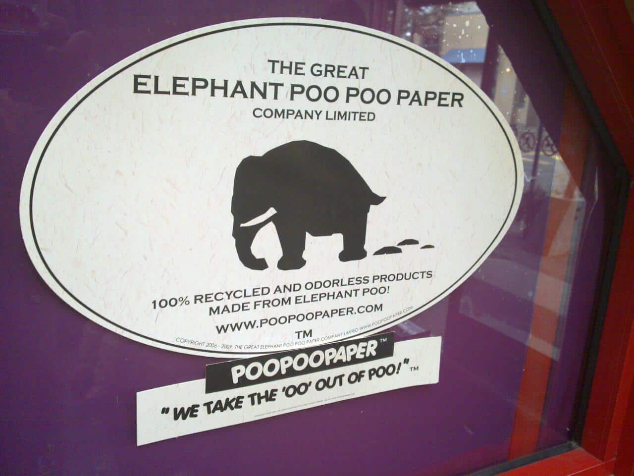Elephant Poo Poo Paper