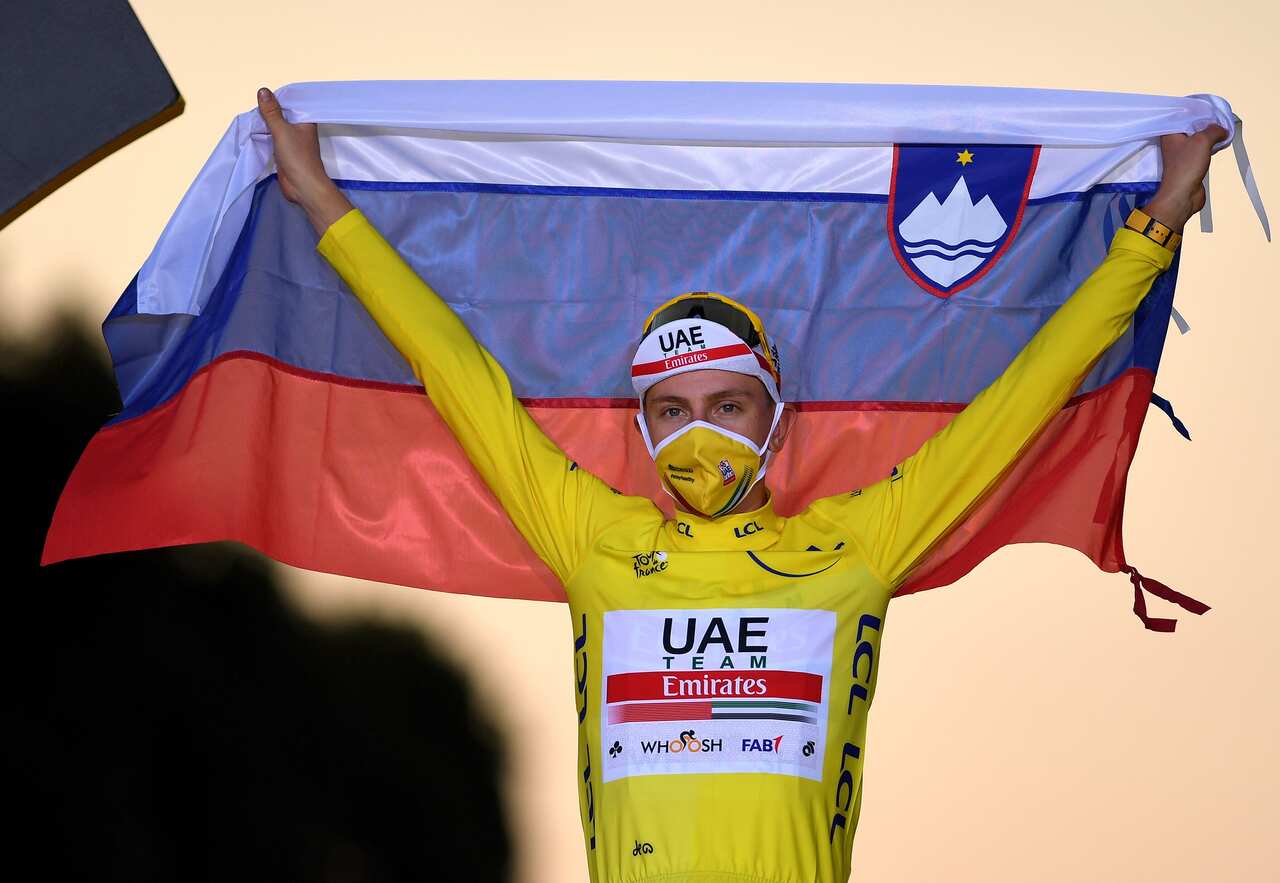 Tadej Pogacar, UAE Team Emirates, Tour de France, Stage 21