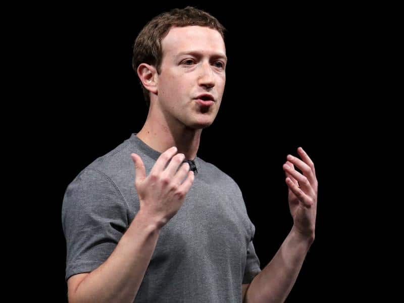 Facebook founder Mark Zuckerberg