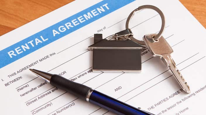 Rental agreement form