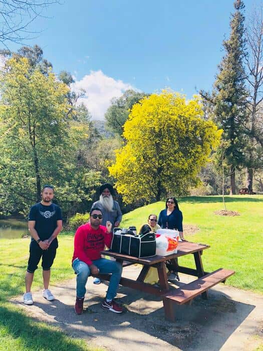 Maan family during a summer vacation near Bright, Victoria in Nov 2018.