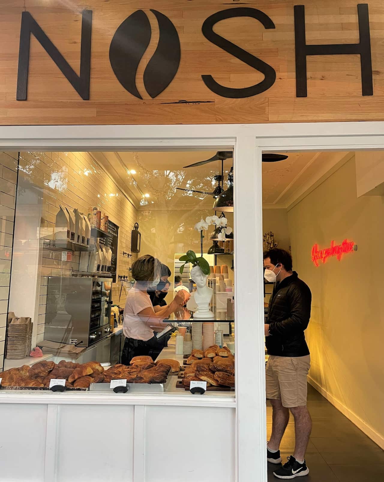 Sophia's shop Nosh is usually very busy.