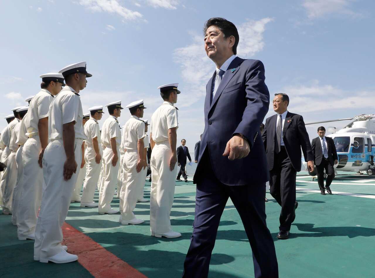 Japanese Prime Minister Shinzo Abe
