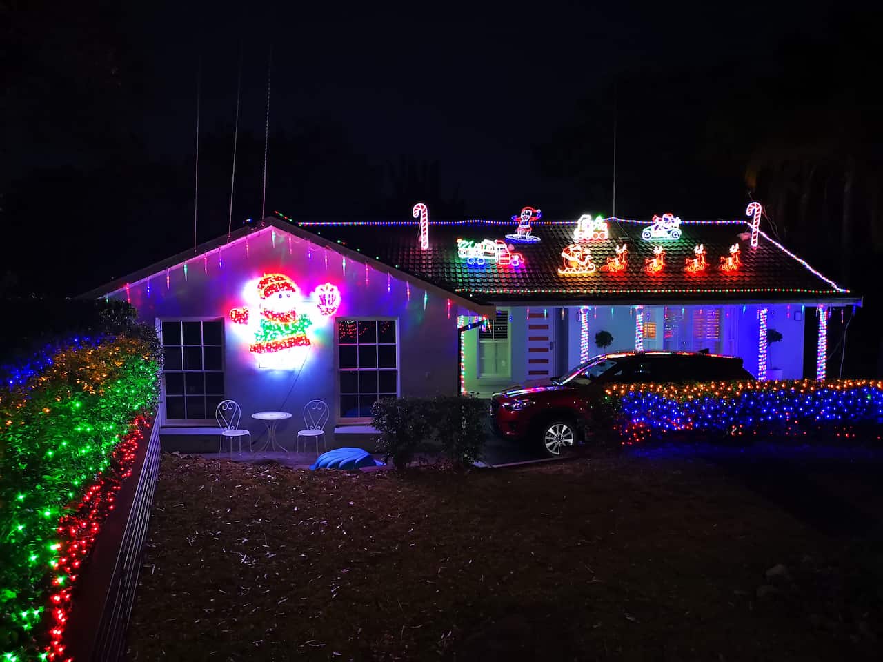 Borgins Street Christmas lights