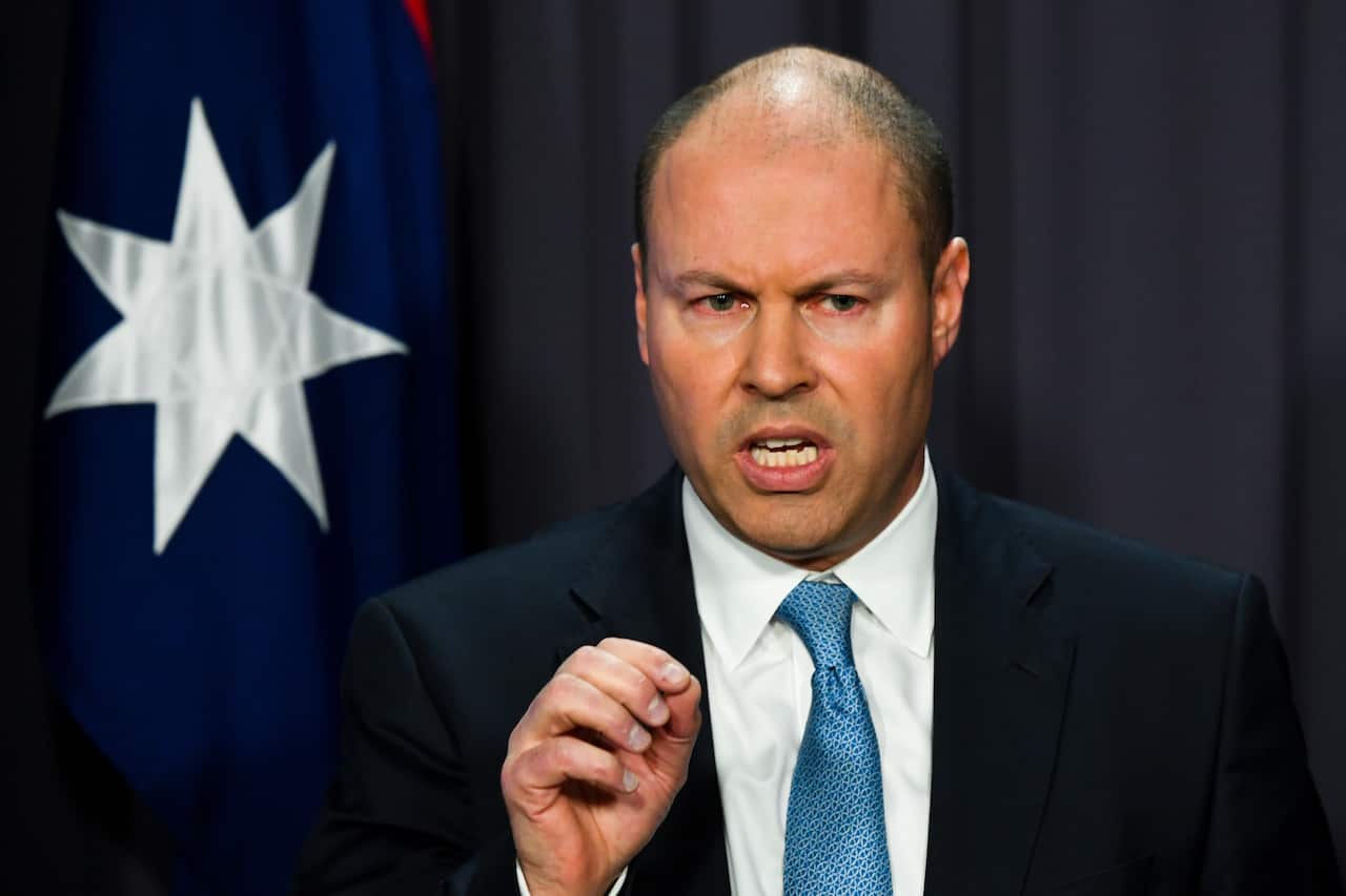 Australian Treasurer Josh Frydenberg.