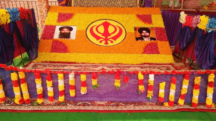 The families of the firing victims — Krishan Bhagwan Singh and Gurjit Singh — also attended the event at Bargarhi, Faridkot.