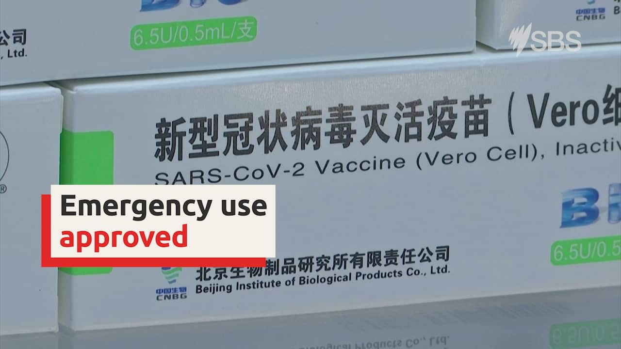 WHO approves China's Sinopharm coronavirus vaccine for emergency use