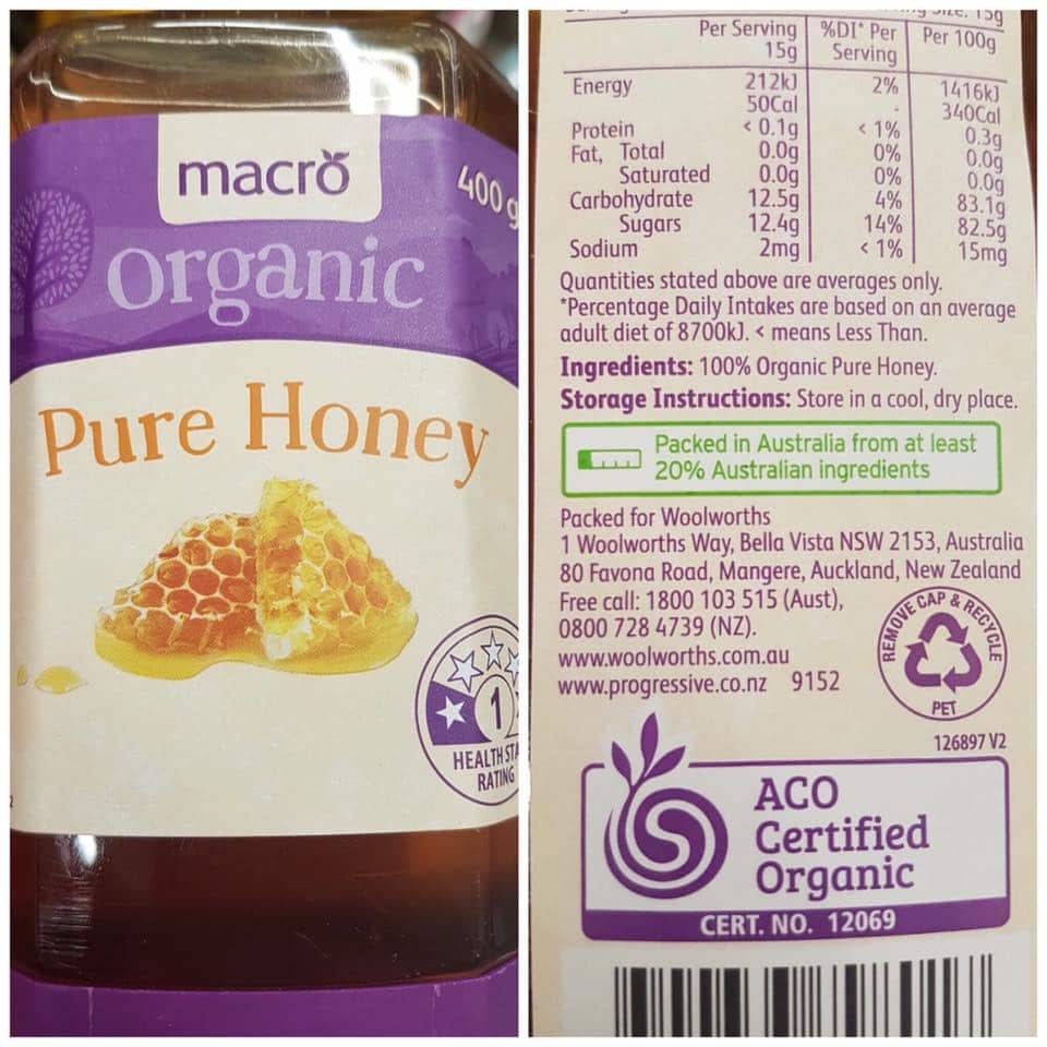 Macro Pure Honey